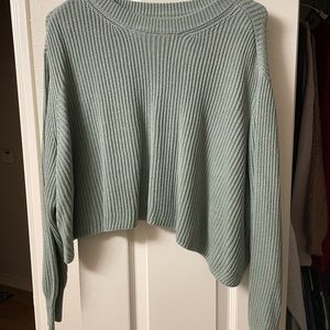 Sage green sweater